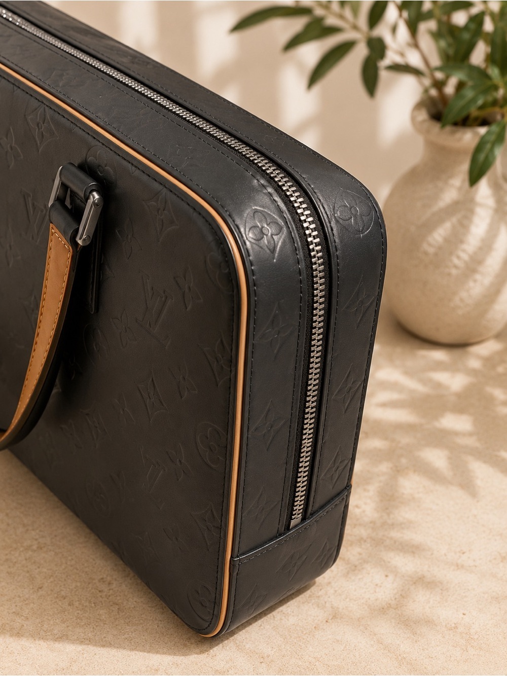 Authentic Louis Vuitton Marden Monogram Mat Graphite Business Bag Briefcase - Picture 6 of 16